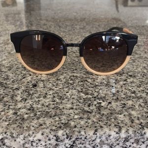 Tory Burch Two Tone Cat Eye Sunglasses